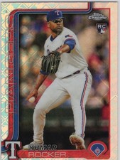 2025 Topps Chrome Logofractor Edition - Kumar Rocker #73