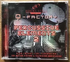 Q Factory: Percussive Elements 2 (Disc 2: audio only) - CD - Robert Etoll