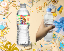 Personalised CBeebies Inspired Party Supplies | Custom Name & Age | Wrappers