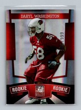 Daryl Washington 2010 Donruss Elite Rookie #185 #/999 Arizona Cardinals
