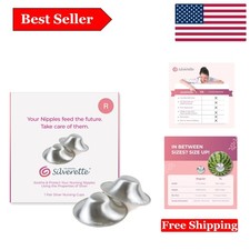 Silver Nursing Cups for Comfort Relief - Model 7300