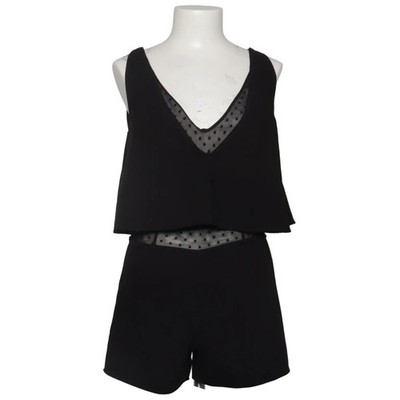 Zara Trafaluc, Jumpsuit, Größe: S, Schwarz, Gepunktet, Damen #ADe