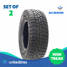 Set Of 2 Used Lt 28570r17 Falken Wildpeak At3w 116113q - 1732