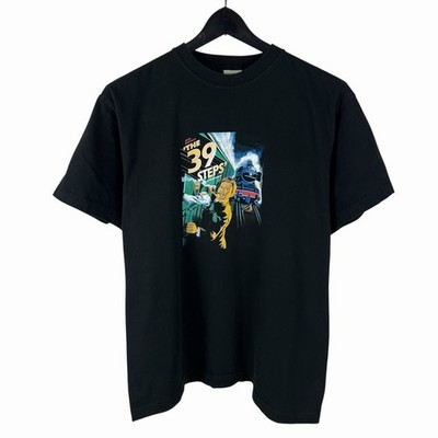 Vintage Y2K John Buchan The 39 Steps Movie Promo Graphic Shirt Size S