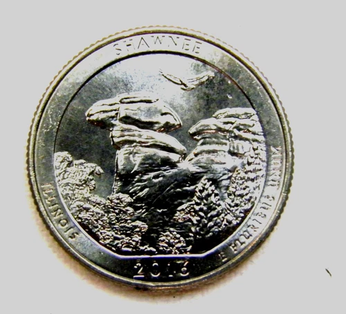 2013-D America the Beautiful Quarters — photo from the most recent tracked eBay sale