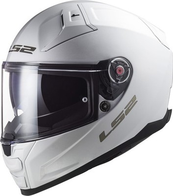 LS2 FF811 Vector II Solid Integralhelm (Weiß) Gr: S (55)