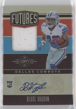 2023 Panini Legacy Futures Silver 29/249 Deuce Vaughn #FAPS-38 Patch Auto 13px