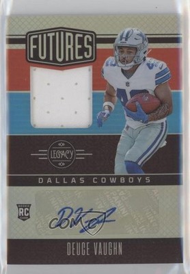 2023 Panini Legacy Futures Silver 29/249 Deuce Vaughn #FAPS-38 Patch Auto 13px