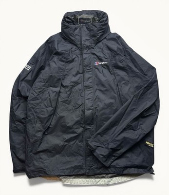 Vintage Men s Berghaus Gore-Tex PaciLite Waterproof Shell Jacket Rain 90s Sz XL