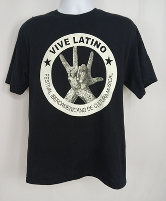 Vive Latino T Shirt Mens Large 2019 20 Anos Rock Festival Mexico City Read