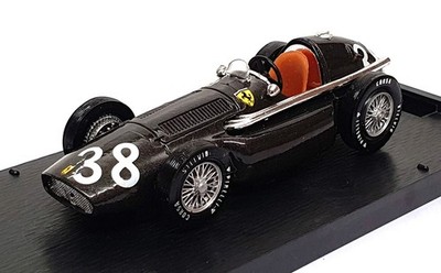 Brumm 1/43 Scale R197s - F1 1954 Ferrari 555 #38 Death Of Enzo - Black