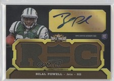 2011 Topps Triple Threads Sepia 65/70 Bilal Powell (RC) #106 Auto c7e