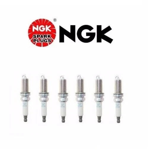 6 X New Genuine NGK Performance Power Spark Plugs LZFR6AP11GS-For BMW