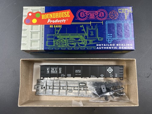 Kit Coche Góndola Carbón Roundhouse Calibre HO Erie 40’ 1329 | Zustand: New