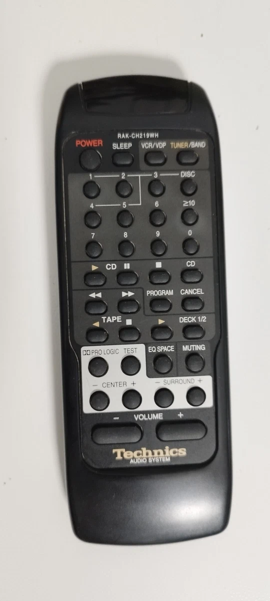 Control remoto original Technics RAK - CH219WH