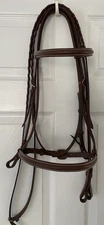 HDR Horse Size English Bridle W/Reins - EUC!