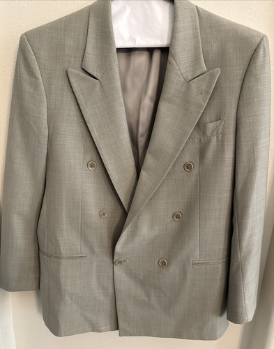Cecchi Paolo 1928 Sport Coat Jacket Mens 40R Gray Wool Blend  Italian Fierte Srl
