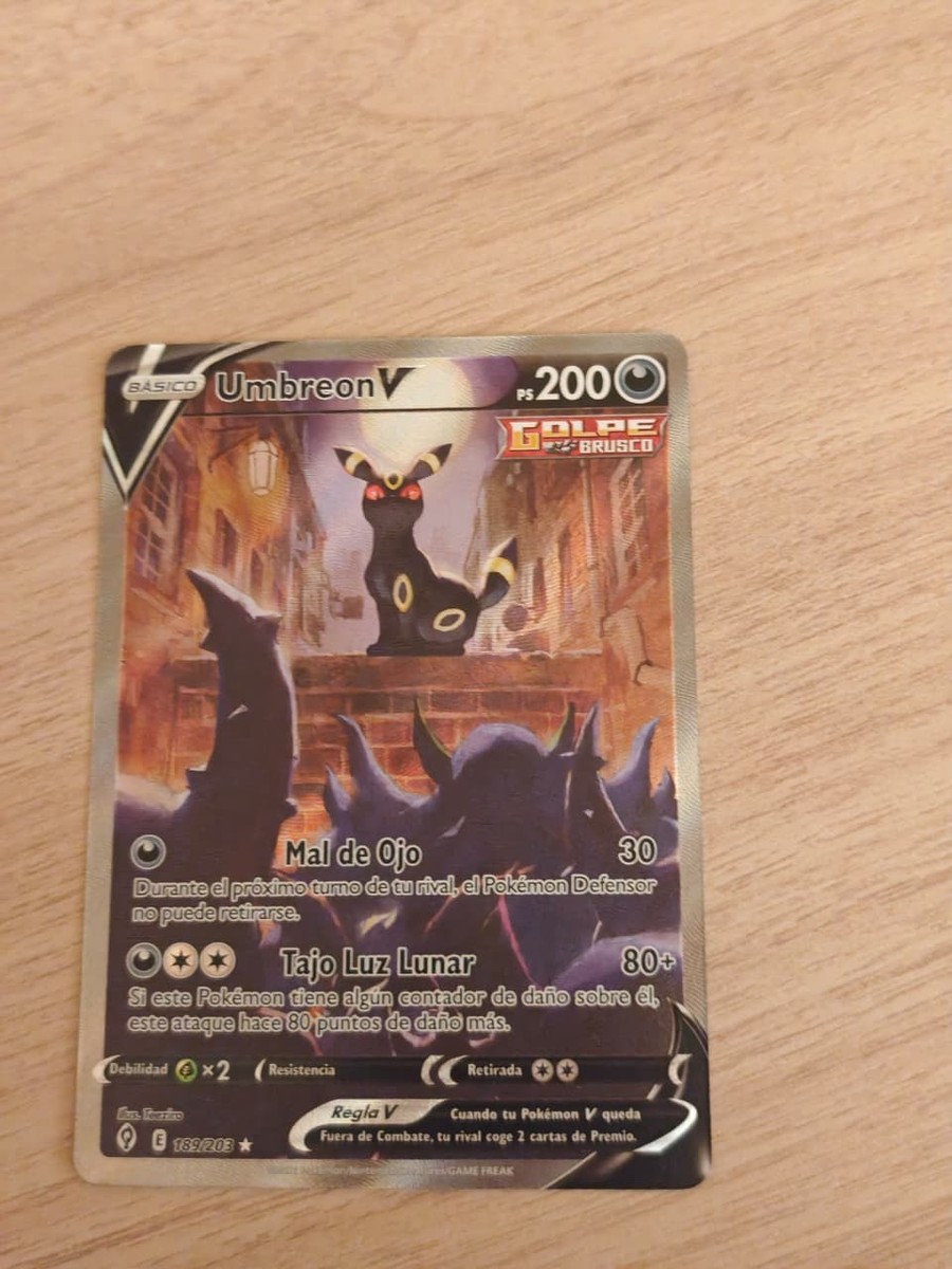 ポケモンカード Umbreon V SA 189/203 Pokemon TCG SPANISH - Umbreon V - Evolving Skies - 189/203 | eBay