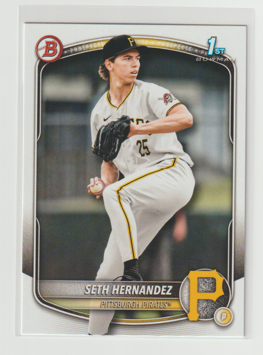 2025 Bowman Draft Seth Hernandez 1st Bowman Card #BD-25