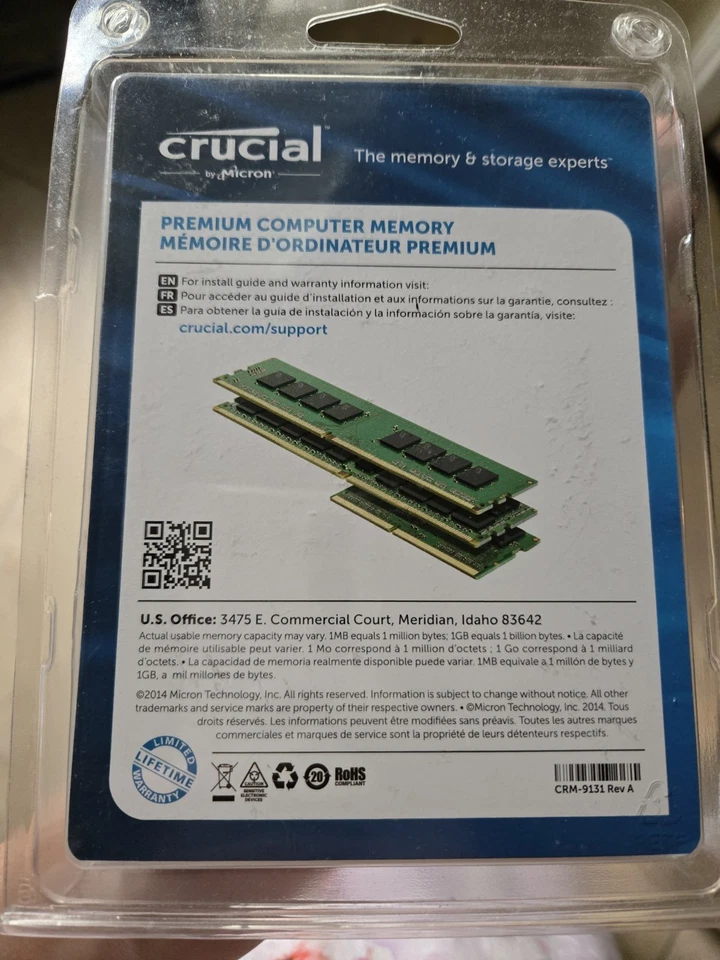 Crucial By Micron 2 GB PC 3-10600U-9-10-cO - Image 3 of 3