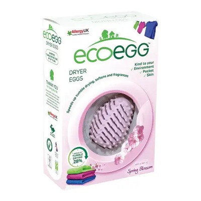 Ecoegg Trockner Eier mit Frühlingsduft, weniger Knittern und Trockenzeit, sparen