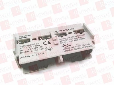 SPRECHER & SCHUH KT7-PE1-11 / KT7PE111 (NEW IN BOX)