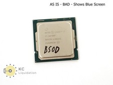 Intel Core i7-10700F 8-Core 2.9GHz SRH70 16MB CPU Socket 1200 -AS IS Blue Screen