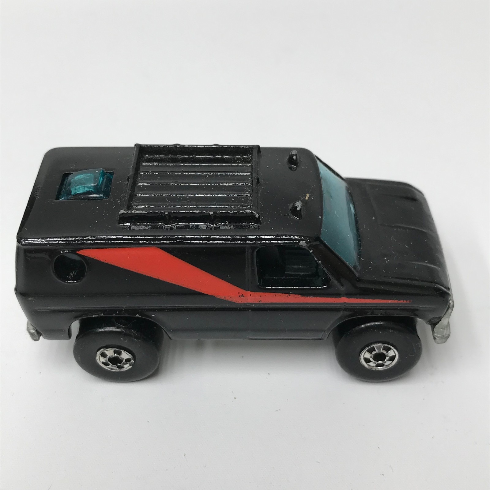 Vintage Hot Wheels Diecast Black A-Team Van Baja Breaker 1977 Malaysia