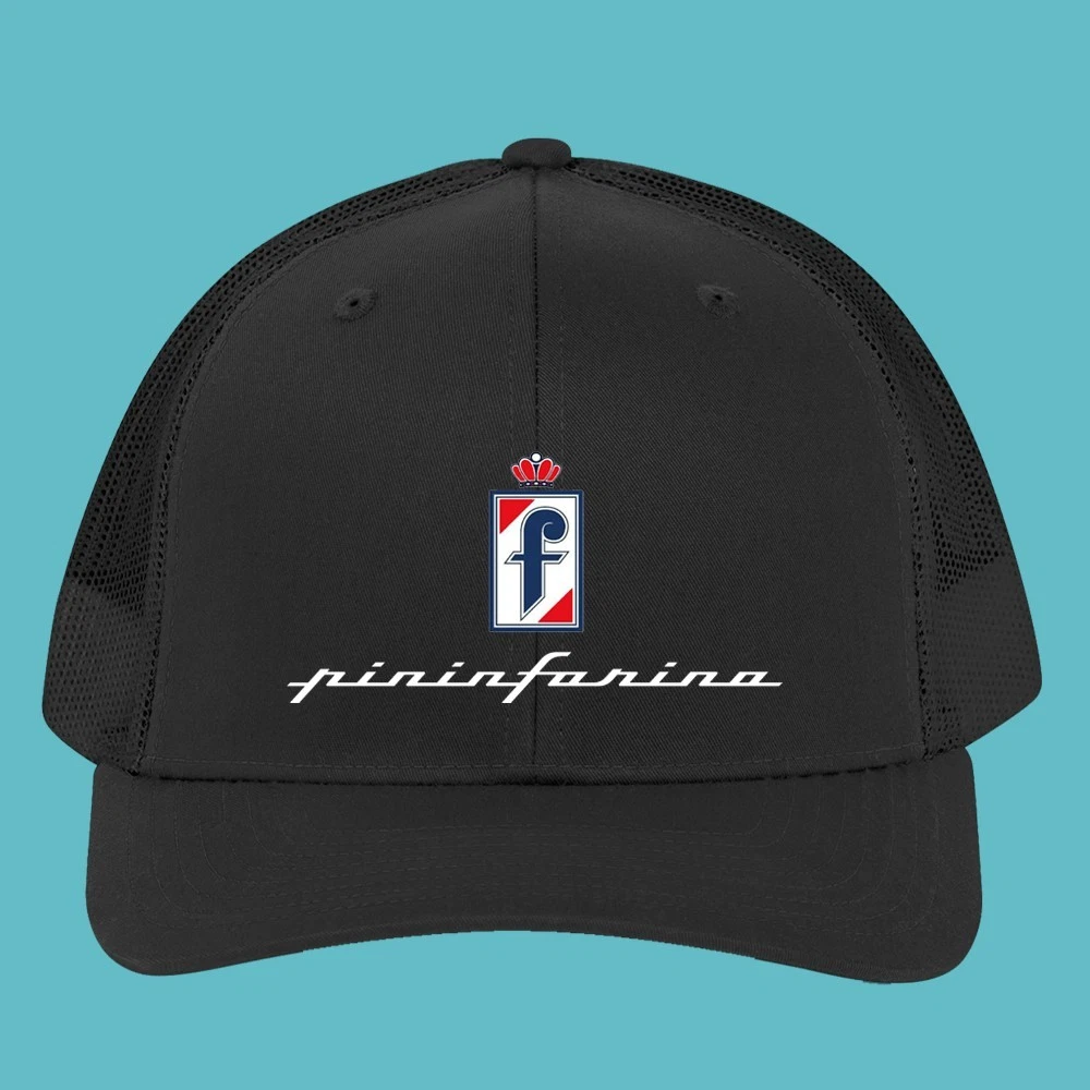 Pininfarina Racing Car Black Trucker Hat Cap Adult Size