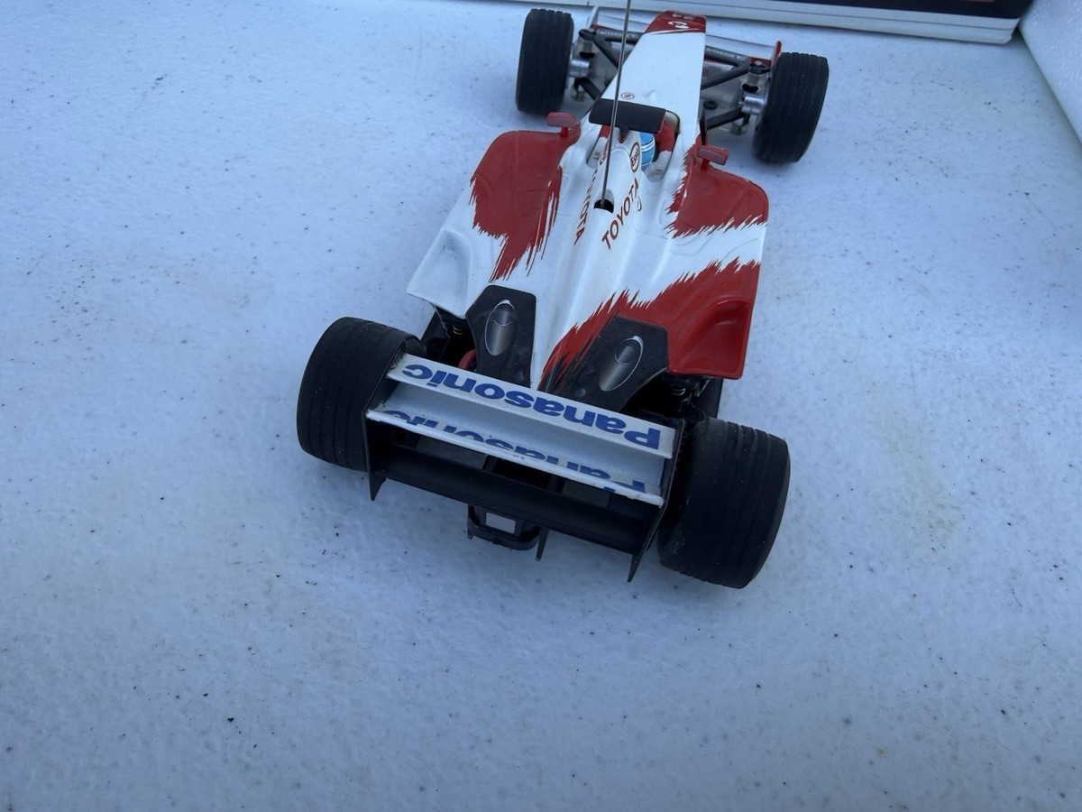 DAMAGED UNTESTED Kyosho Mini-z F1 Panasonic Toyota Racing Tf102