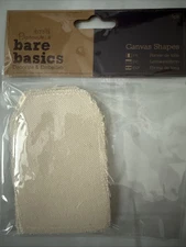 Papermania Bare Basics Canvas Tags 