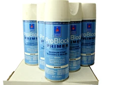 Sherwin Williams Maximum Stain Blocking White ProBlock Primer 12oz Spray new