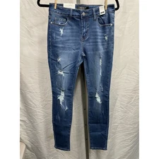 Judy Blue JB8479  Med. Blue Mid Rise Skinny Fit Jeans