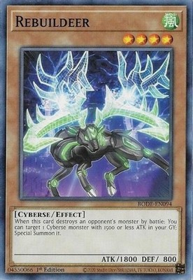 Rebuildeer - BODE-EN094 - Common - 1st Edition - Moderately Played