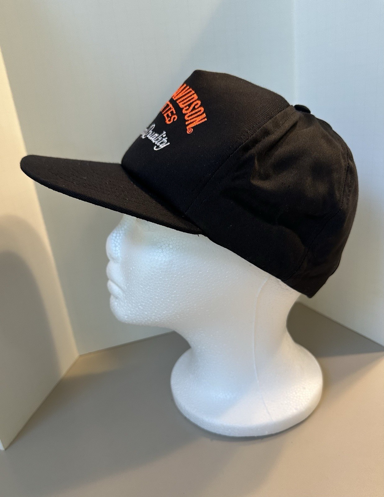 Vintage Harley Davidson Cigarettes American Quality Snapback Trucker Hat Cap USA