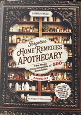 Forgotten Home Remedies Apothecary Hardcover – 4-in-1 500+ Natural Living - NEW