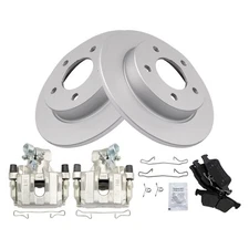 TRQ BKA36075 Disc Brake Kit For Mazda 3 2009-2013 Rear 15271565