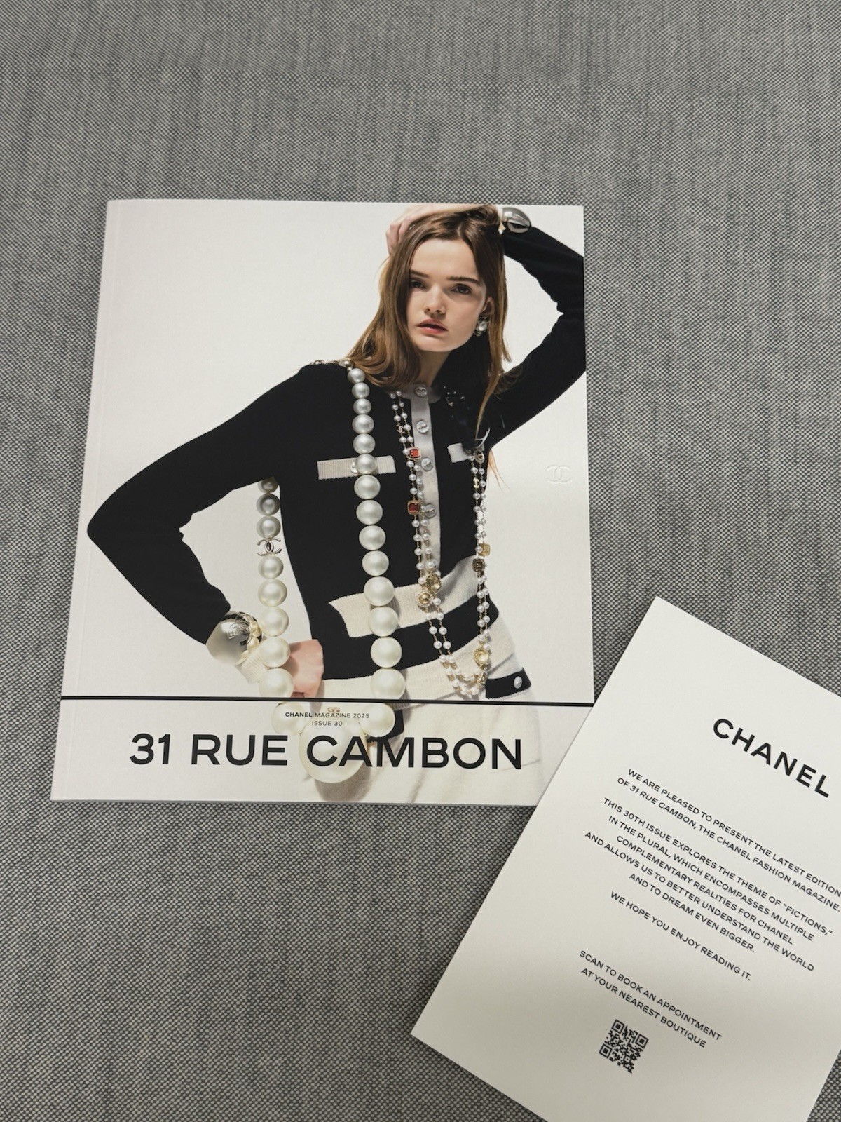 CHANEL 31 Rue Cambon Magazine 2025 Issue #30 - BRAND NEW
