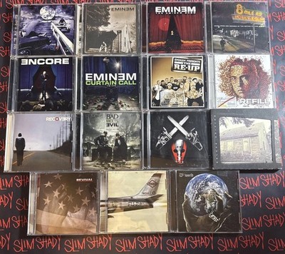 EMINEM 8 Mile Lot of 15 Clean Edited Versions all USA D12 used