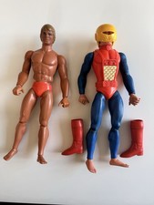 2 MATTEL BIG JIM 1980  CAPITAINE LASER et JEFF VINTAGE