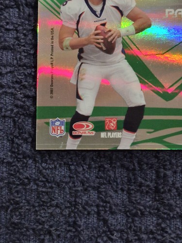 JOHN ELWAY/Jay Cutler 2007 Elite 'Passing the Torch' Green Foil /400 {BRONCOS} - Picture 9 of 10