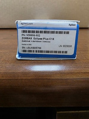 Agilent 959996-902  ZORBAX Eclipse Plus C18, 4.6 x 100 mm, 5 µm, 400 bar