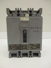 WESTINGHOUSE HFB3190ML AB DEION CIRCUIT BREAKER 3 POLE 25 AMP 600VAC 250VDC