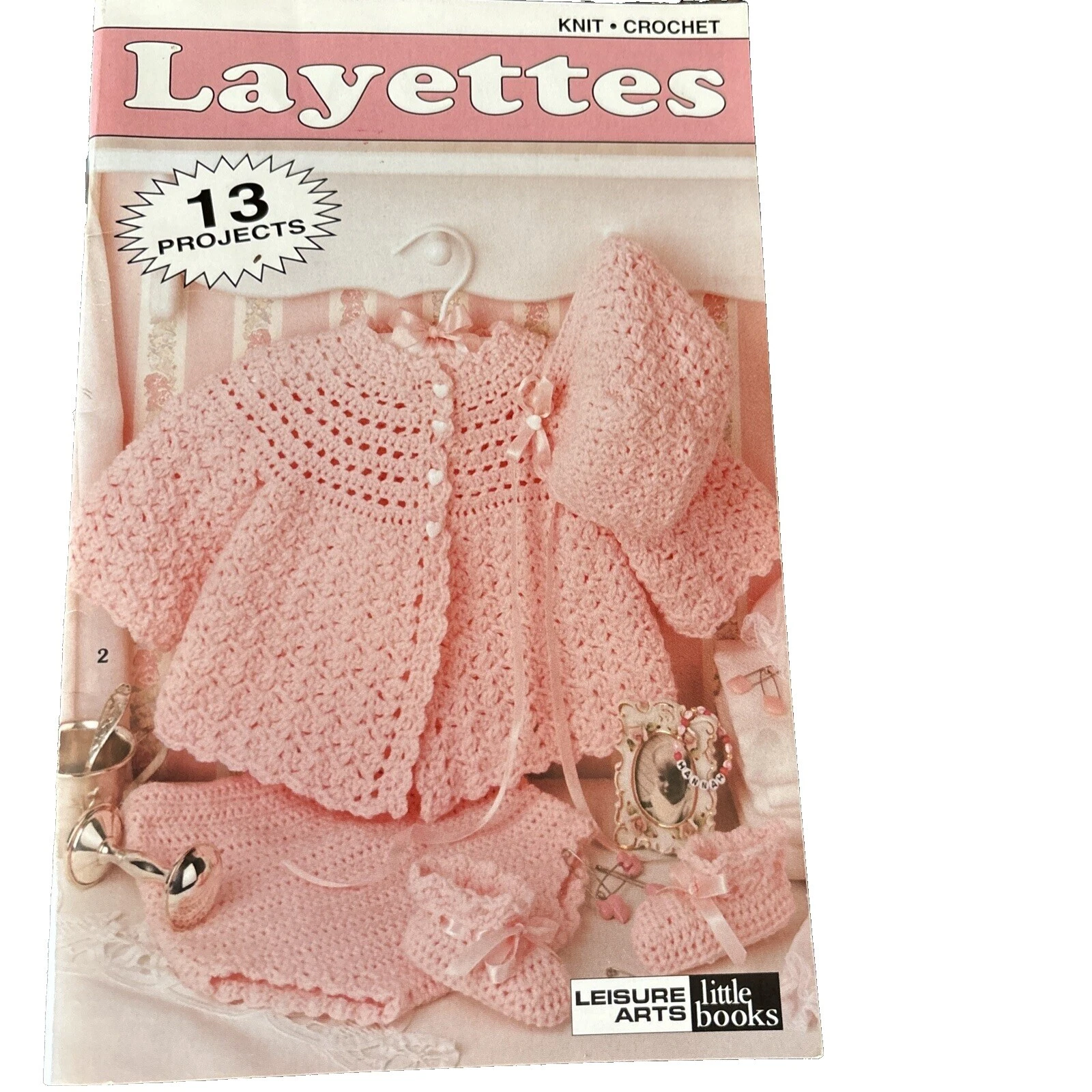 Leisure Arts вязальные принадлежности современные книги/буклеты узоры