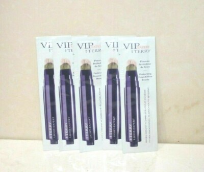 BY TERRY VIP Expert Perfecting Foundation Brush 2 Apricot Light Sample Lot of 5