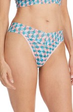 Hanky Panky Signature Lace Original Rise Thong Printed Women's One Size L48409