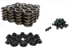 Ford 302 5.0 351W Roller Stage 2 Engine Valve Springs Retainers 10° Locks Kit