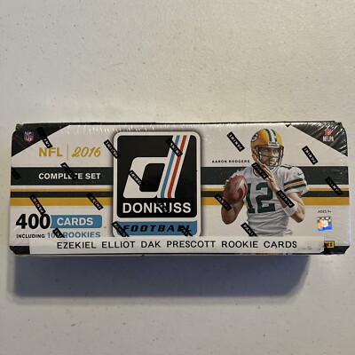 2016 Donruss Football 400 Card Set 100 Rookies Dak Zek Henry Wentz 28 HOFamers