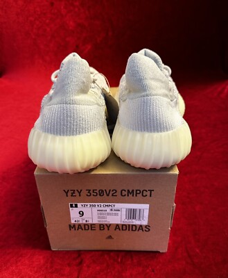 Size 9-Adidas Yeezy Boost 350 V2 CMPCT Slate Bone H06519