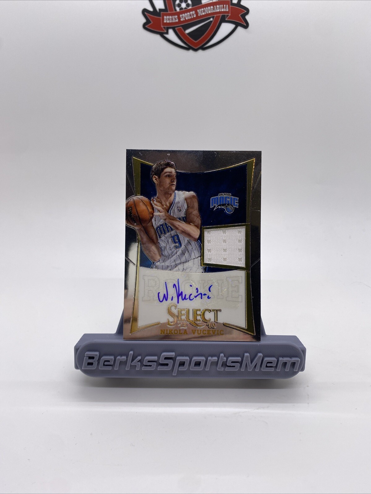 Nikola Vucevic 2012-13 Select Rookie RC Auto Autograph Jersey /399 296/399